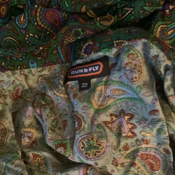 Run and Fly Paisley Jumpsuit - Picture 2 of 2